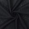 Black Solid Stretch Poly Blend Thermal Sweater Knit Fabric By the Yard